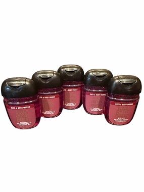 Bath & Body Works Black Cherry Merlot PocketBac Hand Sanitizers (5 Pack)